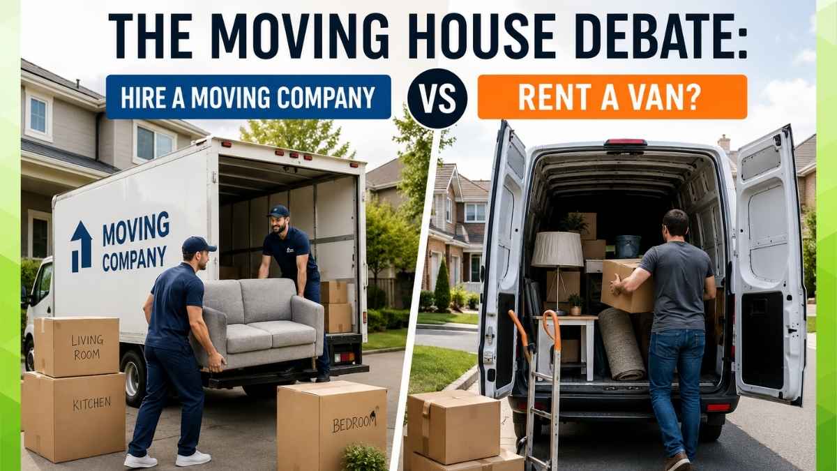 Moving company vs rent a van