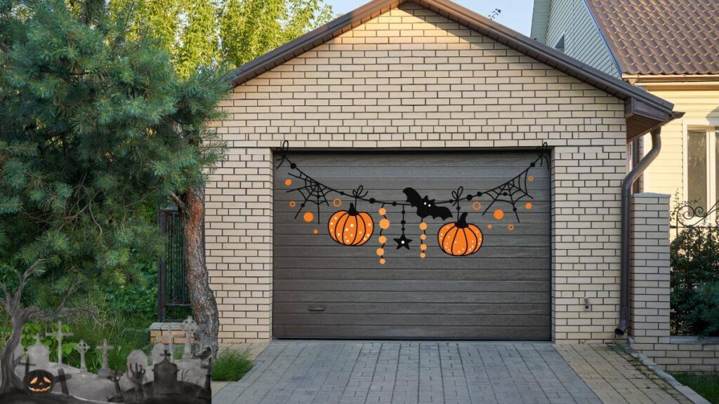 Halloween Decoration Ideas for Garage Doors