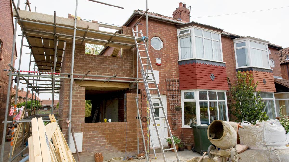 home extension project