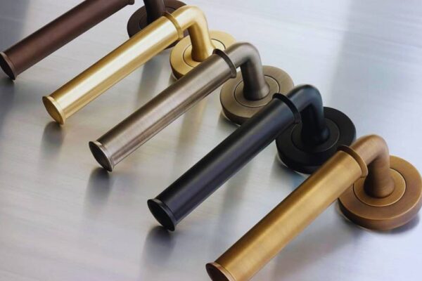 different colors of door handles