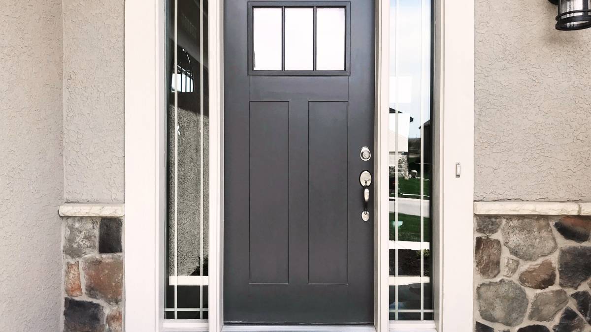 Fiberglass door