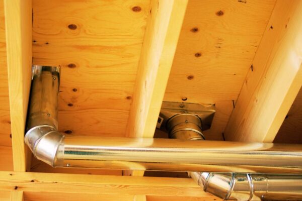 water dripping from ductwork in basement