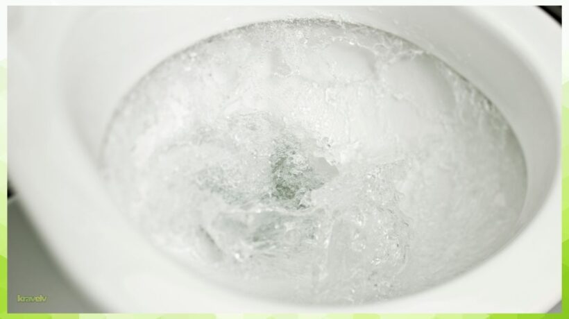 Toilet bowl slowly losing water