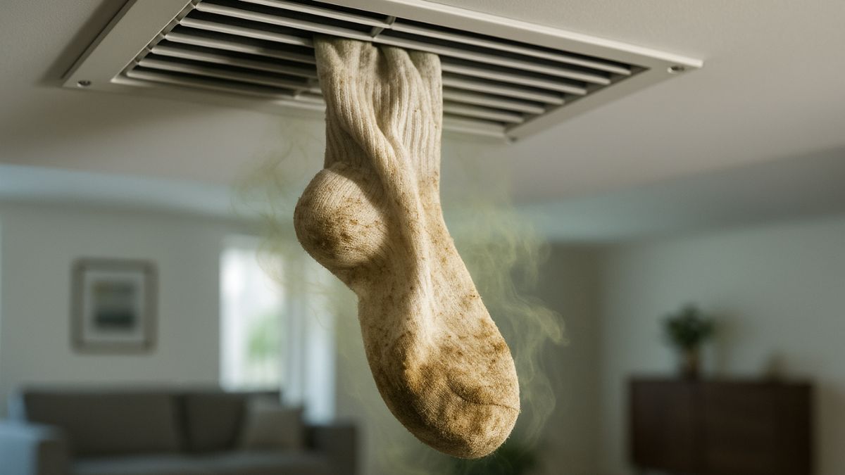 AC smells like dirty socks