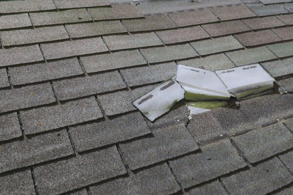 damaged roof
