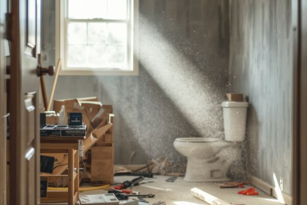 bathroom under renovation