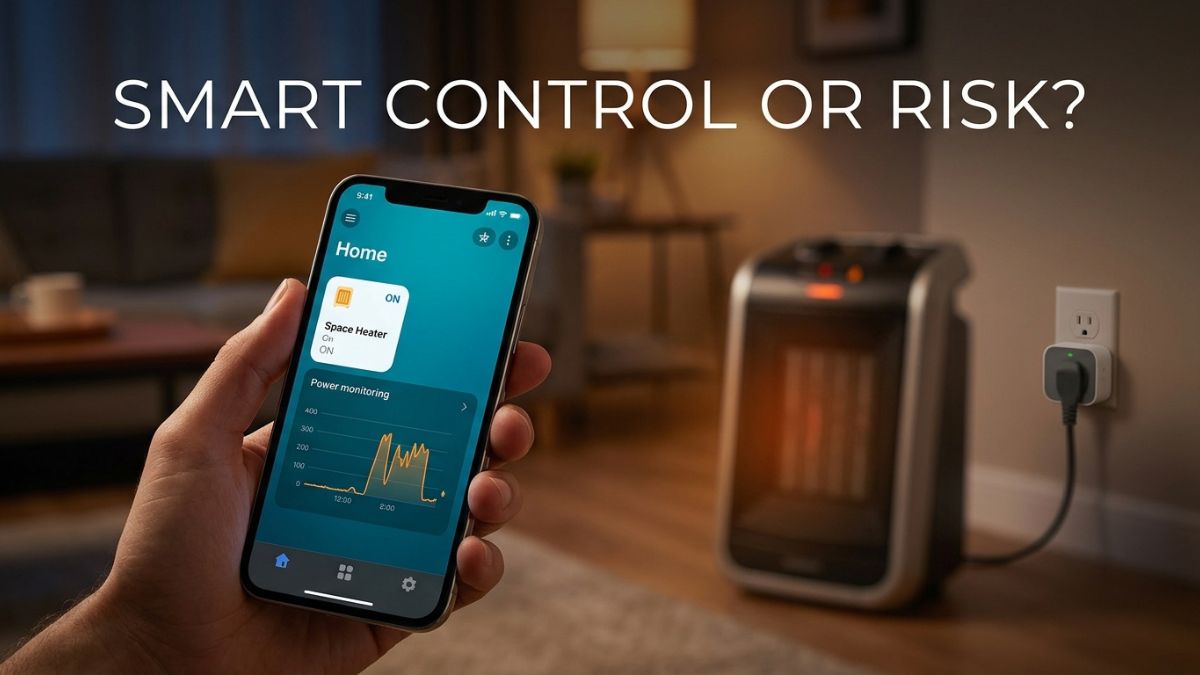 Are smart plugs safe for space heaters illustration