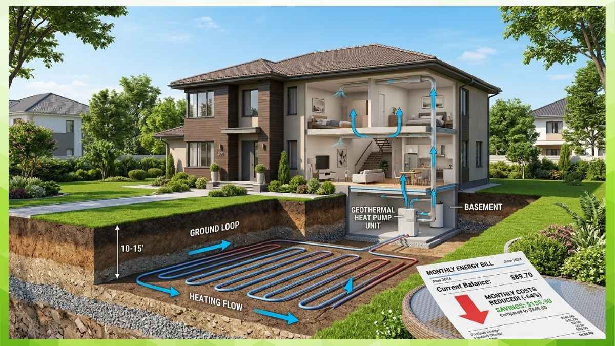 Geothermal cooling systems