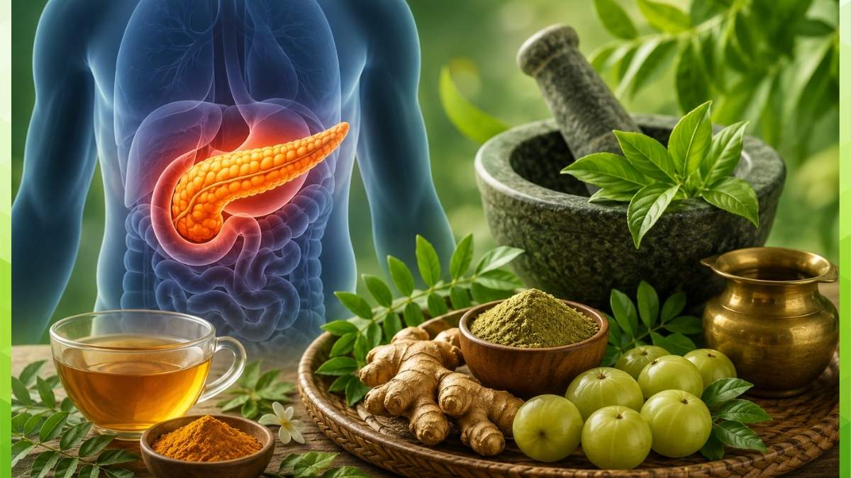 pancreatic health remedies illustration
